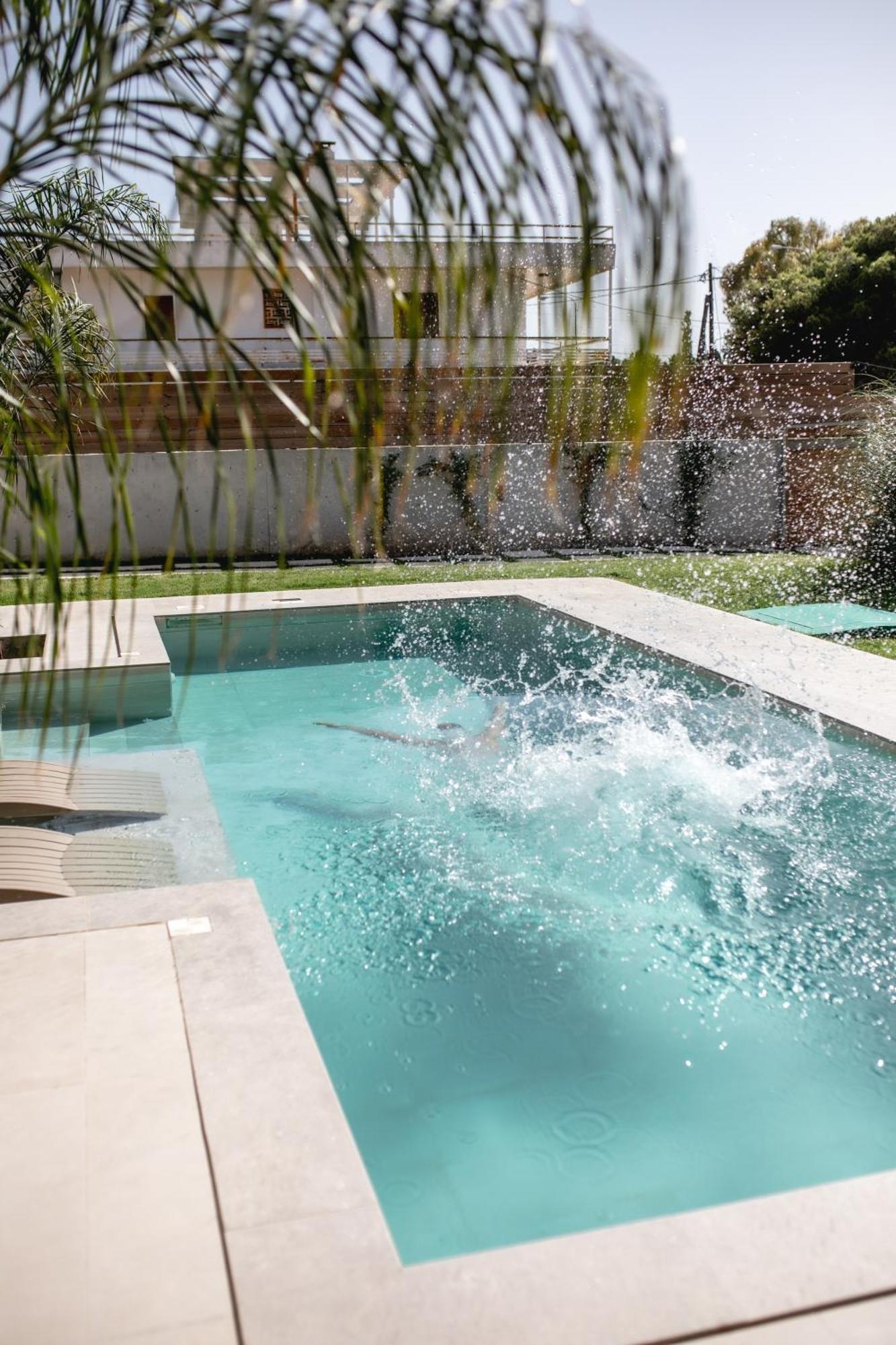 Villa Kala Loutraki - Private Pool & Sauna I Beach Ngoại thất bức ảnh
