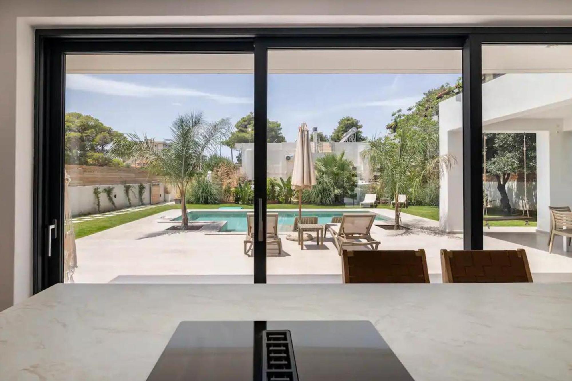 Villa Kala Loutraki - Private Pool & Sauna I Beach Ngoại thất bức ảnh