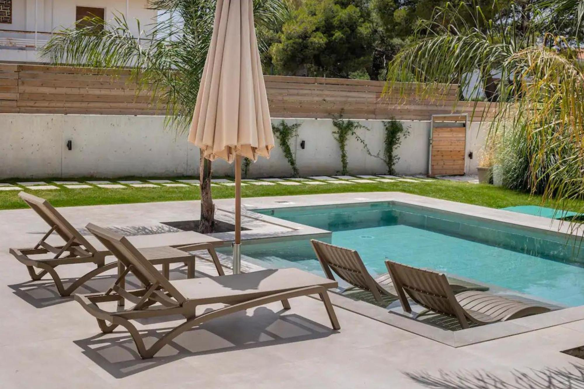 Villa Kala Loutraki - Private Pool & Sauna I Beach Ngoại thất bức ảnh