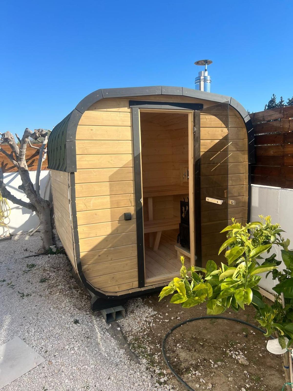 Villa Kala Loutraki - Private Pool & Sauna I Beach Ngoại thất bức ảnh